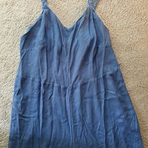 Universal Thread Denim Jean Coveralls Jumpsuit